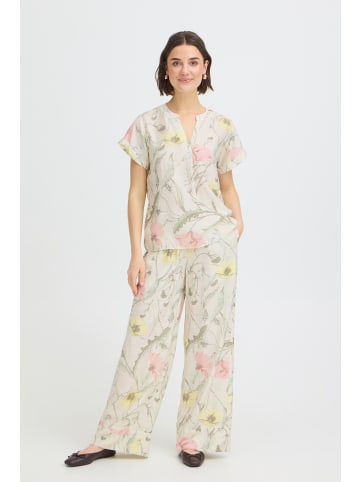Fransa Ärmellose Bluse FRARIANA Regular fit in PASTEL YELLOW FLORAL