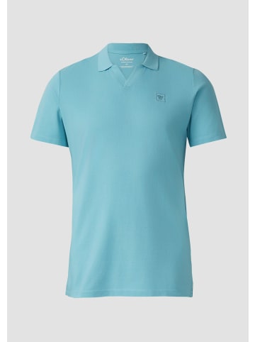 s.Oliver Polo-Shirt in 6603_türkis