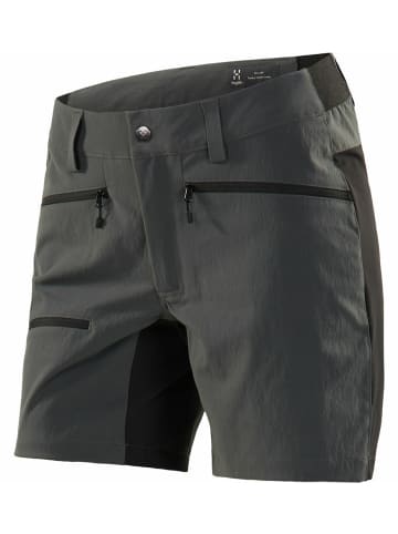 Haglöfs kurze Wanderhose Rugged Flex Shorts in Magnetite/true black
