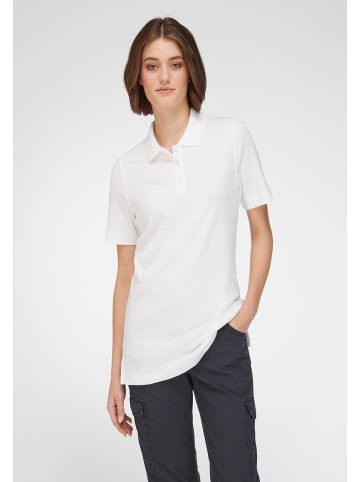 PETER HAHN Poloshirt Cotton in weiss