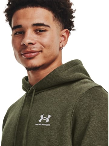 Under Armour Hoodie "UA Essential Fleece Hoodie" in Grün