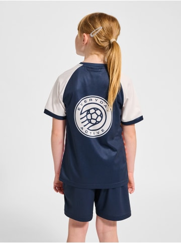 Hummel T-Shirt Hmlshimmer Multisport Kinder in DRESS BLUES/WHITE