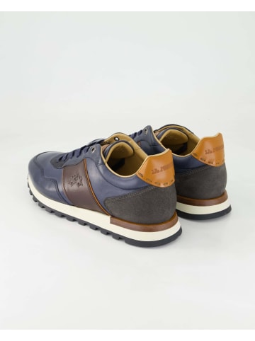 La Martina Sportliche Schnürschuhe in Blau