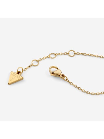 Guess Damen-Armband Herzen Goldfarben