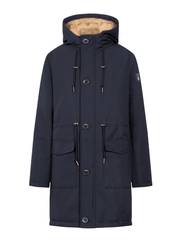 Derbe Winterjacke Festholm in navy/caramel