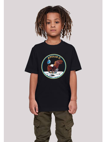 F4NT4STIC T-Shirt NASA Apollo 11 Mission Badge in schwarz