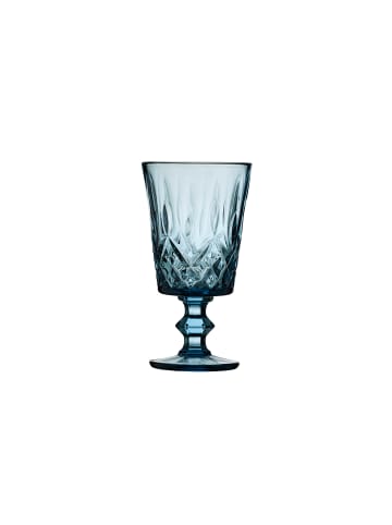 Lyngby Glas Weinglas Sorrento in Blau