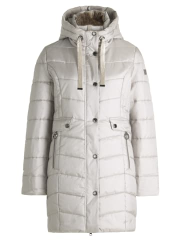 Betty Barclay Outdoorjacke mit Kapuze in Silver Cloud