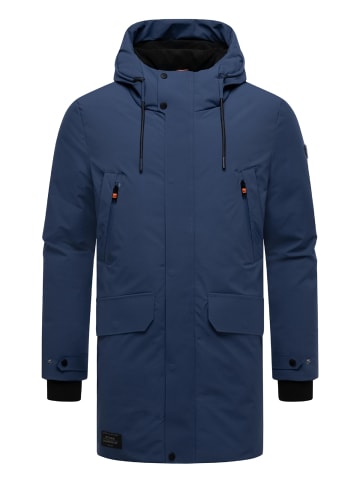 STONE HARBOUR Wintermantel Kitraan XX in Navy