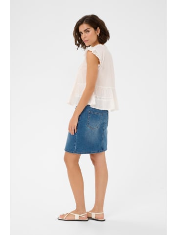 Kaffe Ärmellose Bluse KAvalerie Loose fit in Chalk