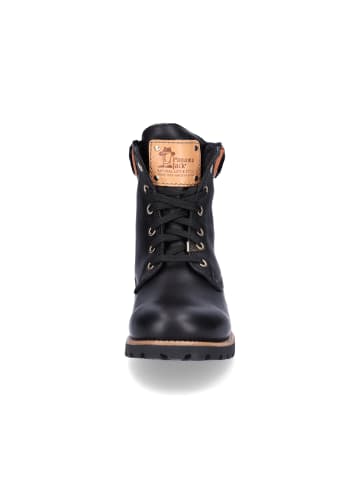 PANAMA JACK Schnürstiefelette in schwarz