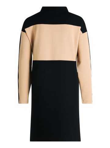 Betty Barclay Jerseykleid langarm in Patch Beige/Black