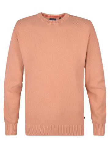 Petrol Industries Strickpullover Pebbleview in Rot