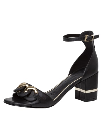 Marco Tozzi Sandalette in BLACK/GOLD