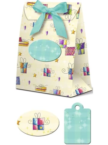 Buntpapierfabrik Ludwig Bähr Geschenkbox Celina 9,5x12,5x5cm Packung mit 5 Stück Motiv: 22