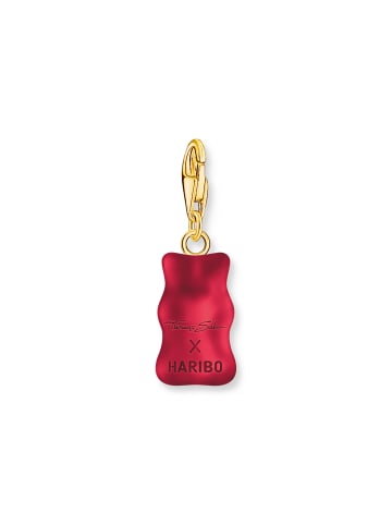 Thomas Sabo Charm-Anhänger in gold, rot