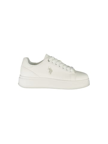 U.S. Polo Assn. Weiß Herren Sneaker aus Polyurethan
