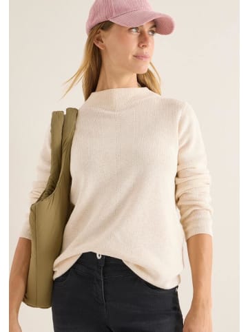 Cecil Pullover in oat milk beige melange