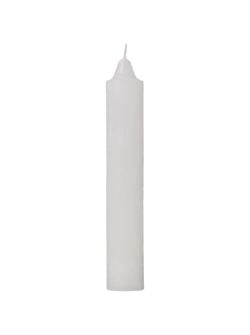 IB Laursen Dickere Rustikale Kerze Ø 3,8 cm in weiss