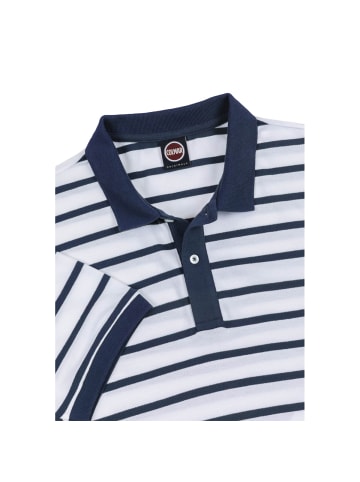 COLMAR Poloshirt 7608 in blau/weiss