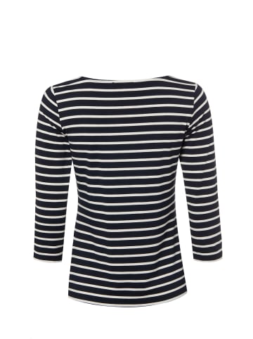 More & More Shirt in marine weiß