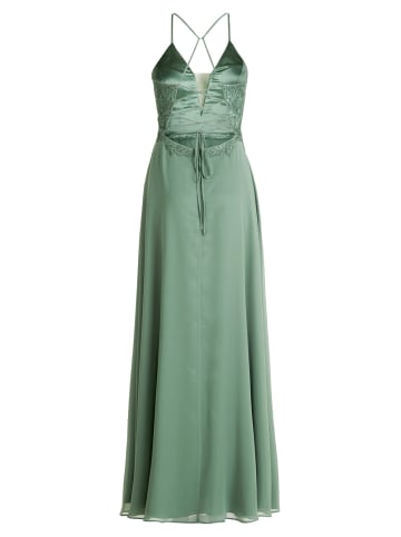 Vera Mont Abendkleid mit Stickerei in Light Aventurine