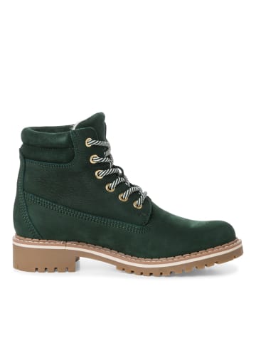 Tamaris Schnürboots in Grün