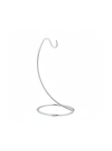 relaxdays Bananenhalter in Silber