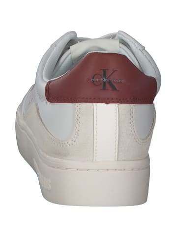 Calvin Klein Sneakers Low in White/Terracotta