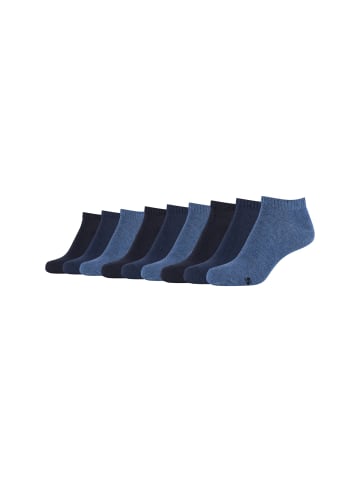 Skechers Sneakersocken 9er Pack casual in denim melange