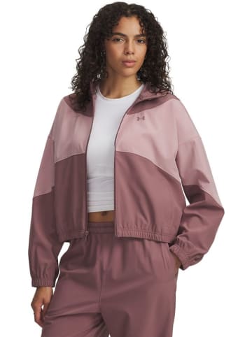 Under Armour Softshelljacke "Rival Woven HD Jacket" in Braun