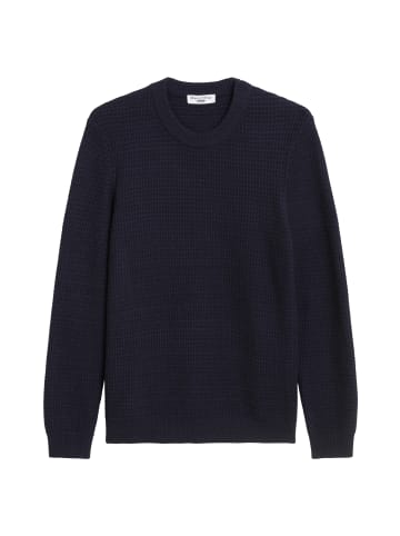 Marc O'Polo DENIM Woll Pullover relaxed in Blue Depths