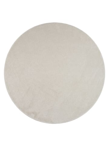 KADIMA DESIGN Waschbarer Teppich waschmaschinenwaschbar Unifarben Küche, Flur in Creme