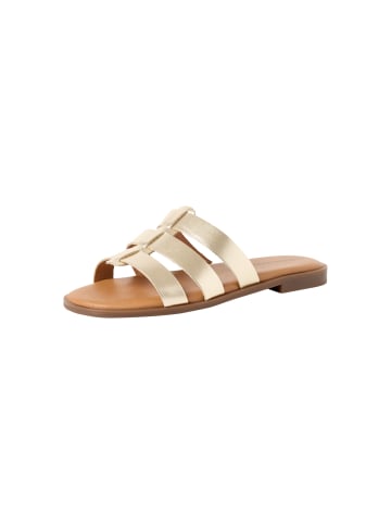 Tamaris Sandalen aus Leder Gold