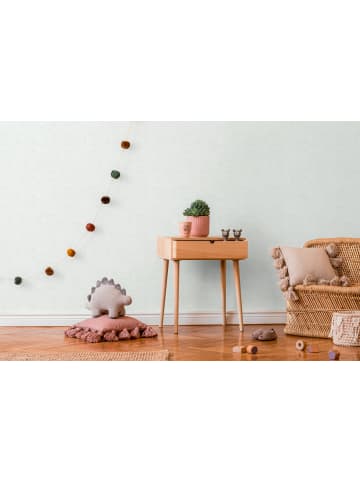 A.S. Création Tapete Plain in Hellgrau