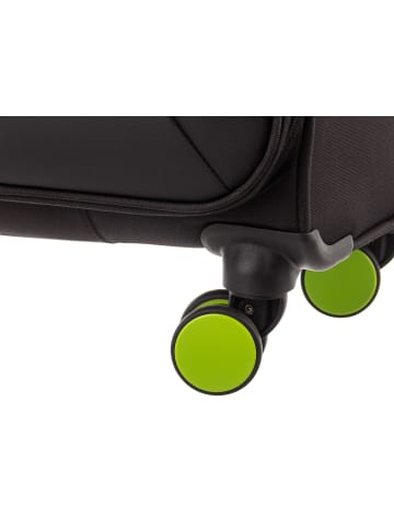 Franky Koffer Gr. S Reisegepäck T27-F Spinner 55er mit Dehnfalte in multicolor/black