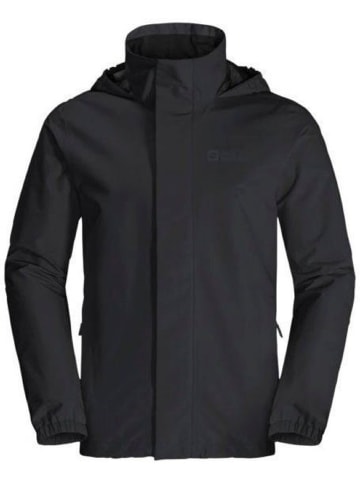 Jack Wolfskin Funktionsjacke STORMY POINT 2L in Schwarz