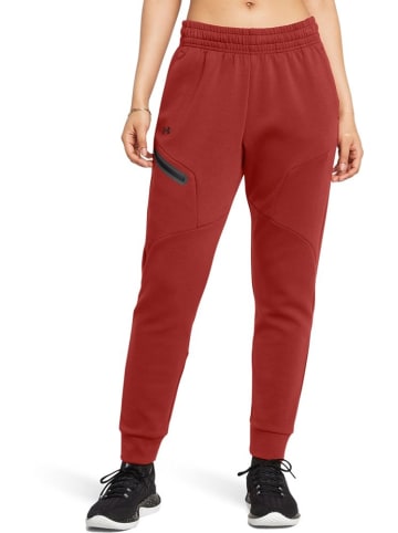 Under Armour Sweat Pant "Unstoppable Flc Jogger" in Orange