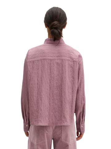 Marc O'Polo Crinkle-Bluse relaxed in Medium Pink