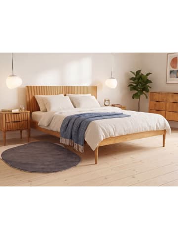 Beliani Doppelbett AMBAZAC in Braun - (W) 188 x (H) 90 x (L) 211 cm