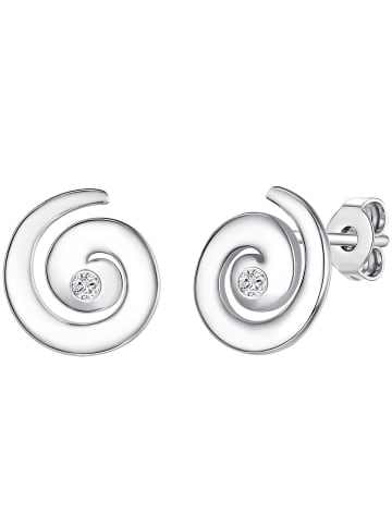 Lulu & Jane Diamant-Ohrstecker Sterling Silber Diamant in silber