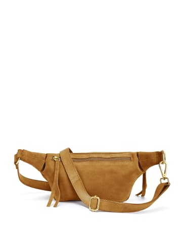 ELBSAND Bauchtasche in camelfarben