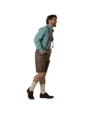 tectake Kunstlederhose Lian in braun