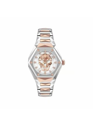 Philipp Plein Analoguhr für Damen in silber