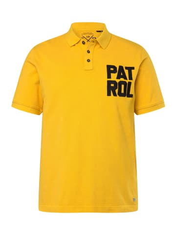 JP1880 Poloshirt in dunkles goldgelb