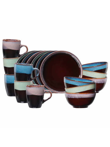 Ritzenhoff & Breker 18er Set Frühstücksset Mongu in bunt