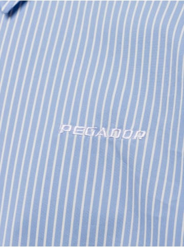 PEGADOR Freizeithemd Raton in hellblau weiß