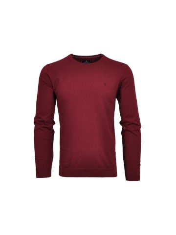 Ragman Strickpullover für Herren in weinrot
