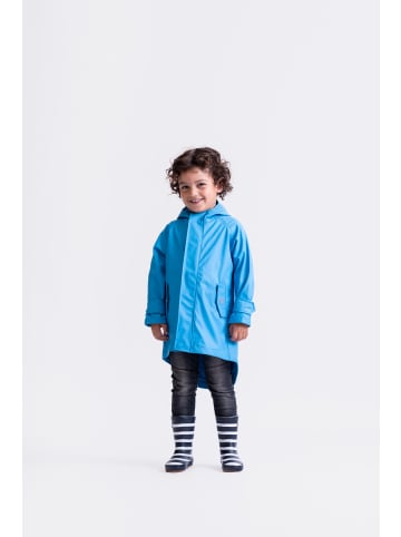 BMS Sailing Wear Kinderregenmantel in hellblau 100% wasserdicht