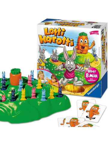 Ravensburger Lotti Karotti 21556 Brettspiel Familienspiel 2-4 Spieler ab 4 Jahren